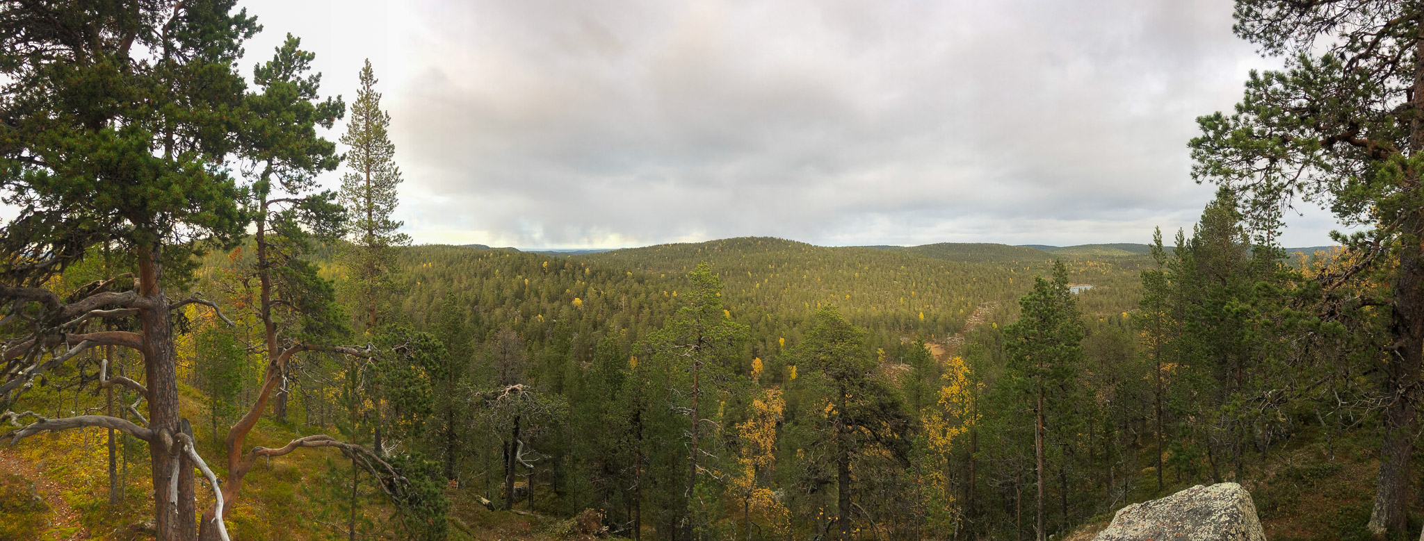 Sicht von Aussichtsplattform