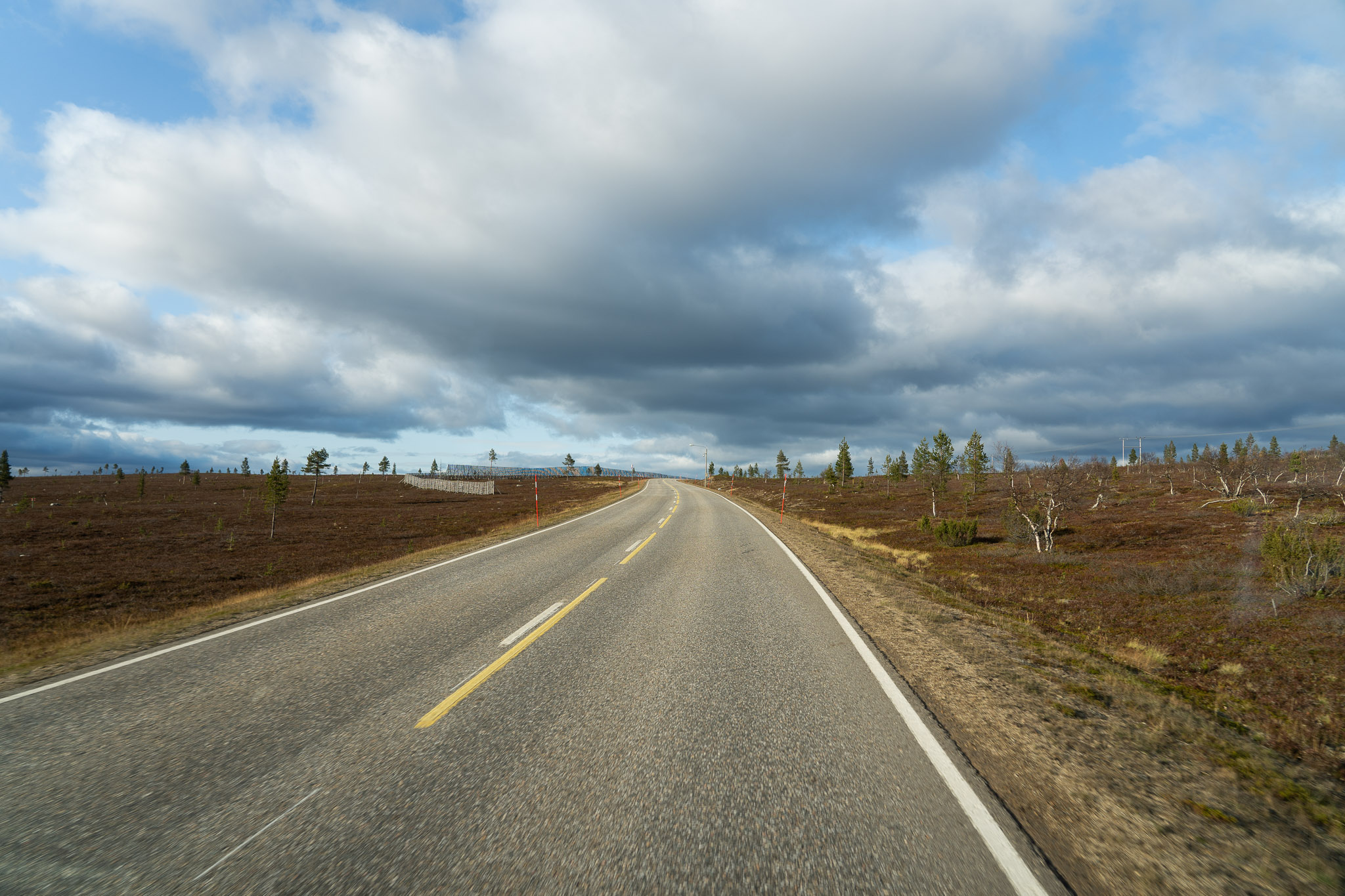 Schnappschuss bei voller Fahrt