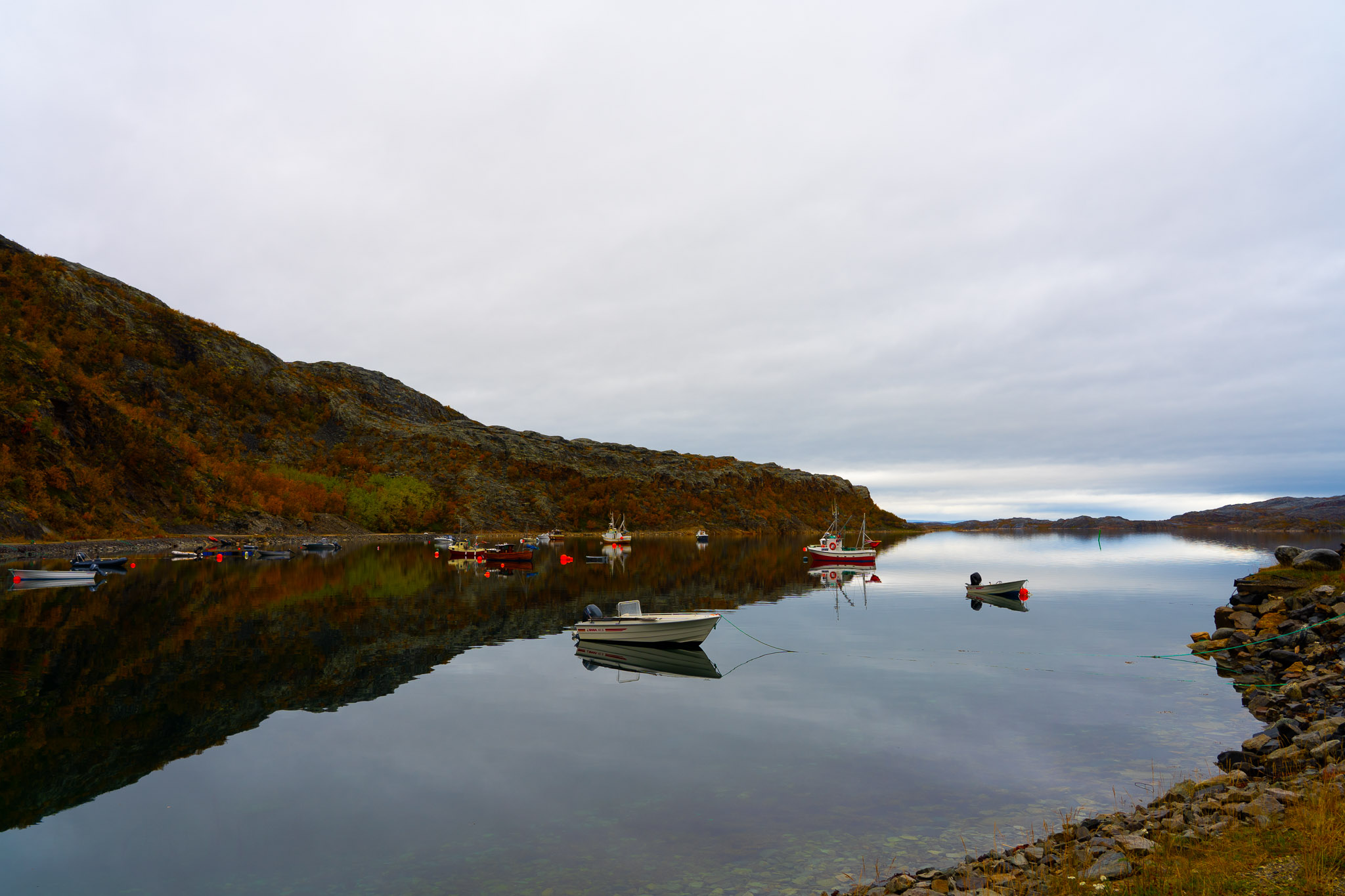 Mittagsrast am Hafen