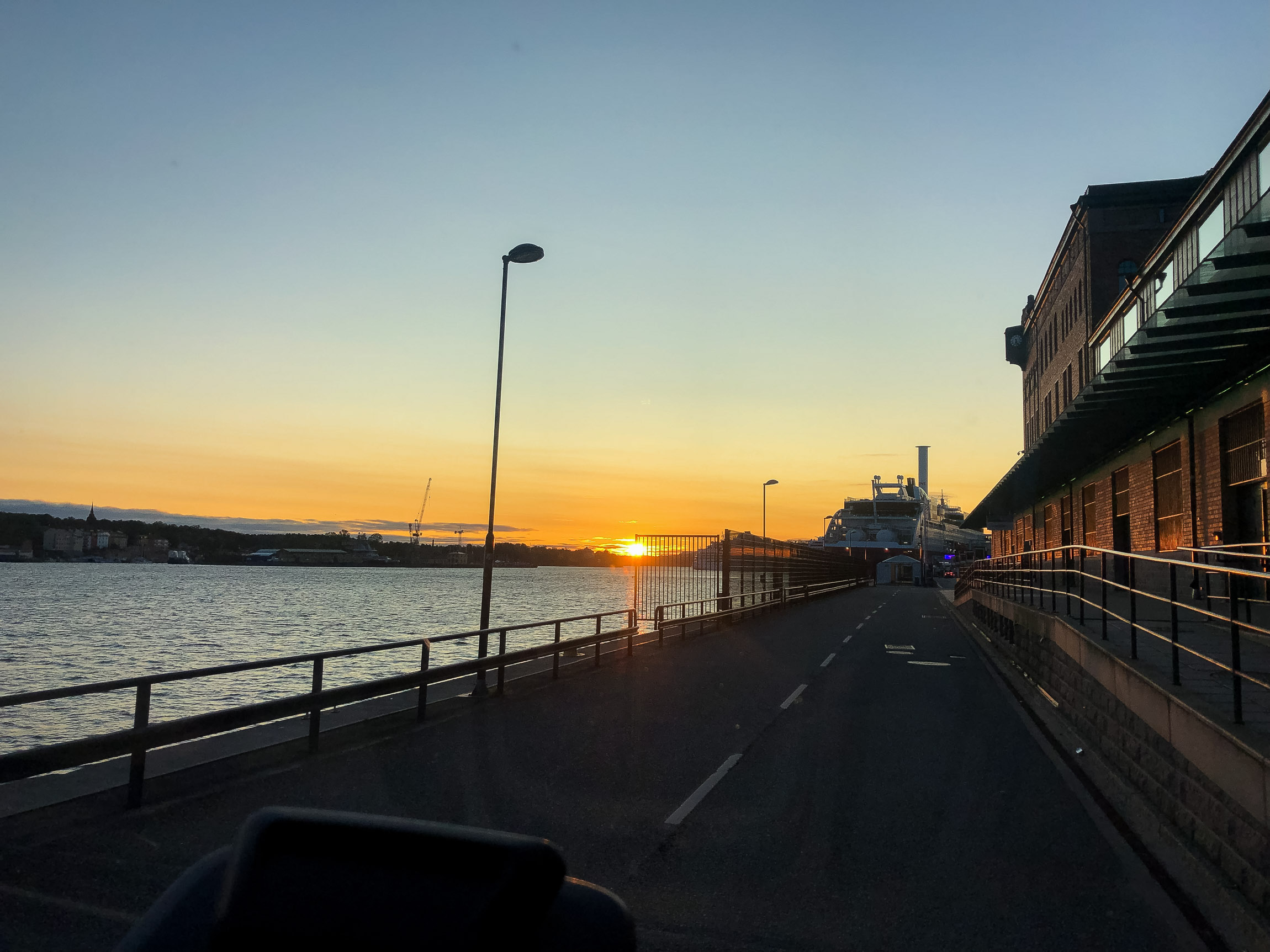 Morgenstimmung beim Check-In