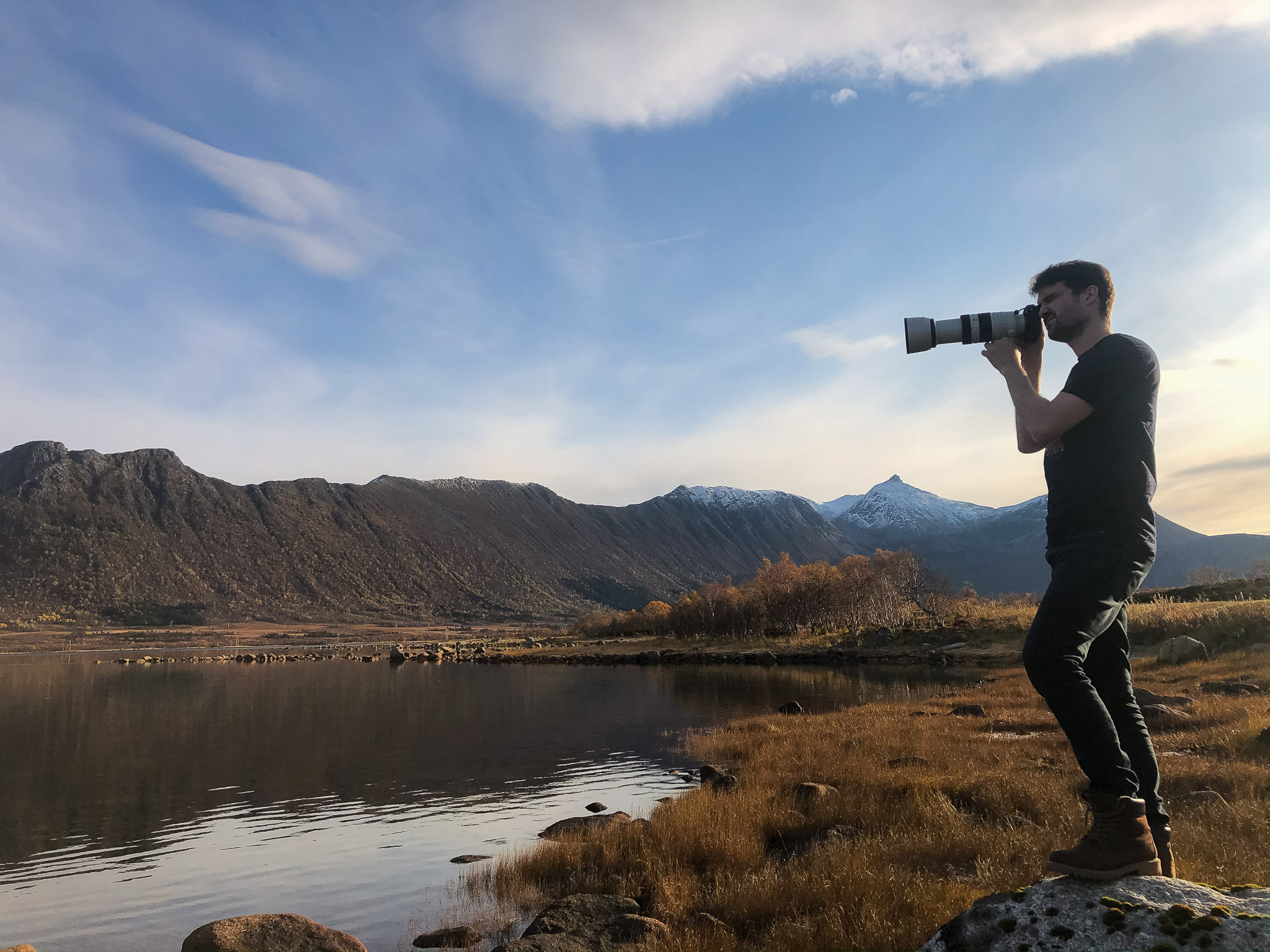 Lukas auf der Suche nach dem USO