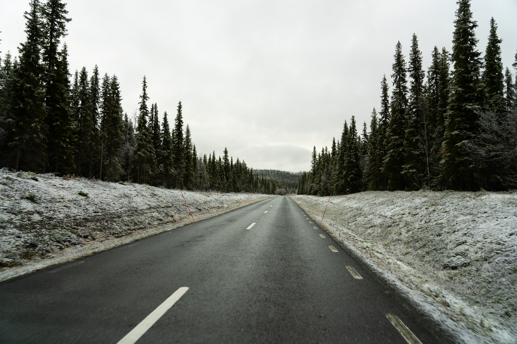 definitiv im Schnee angekommen