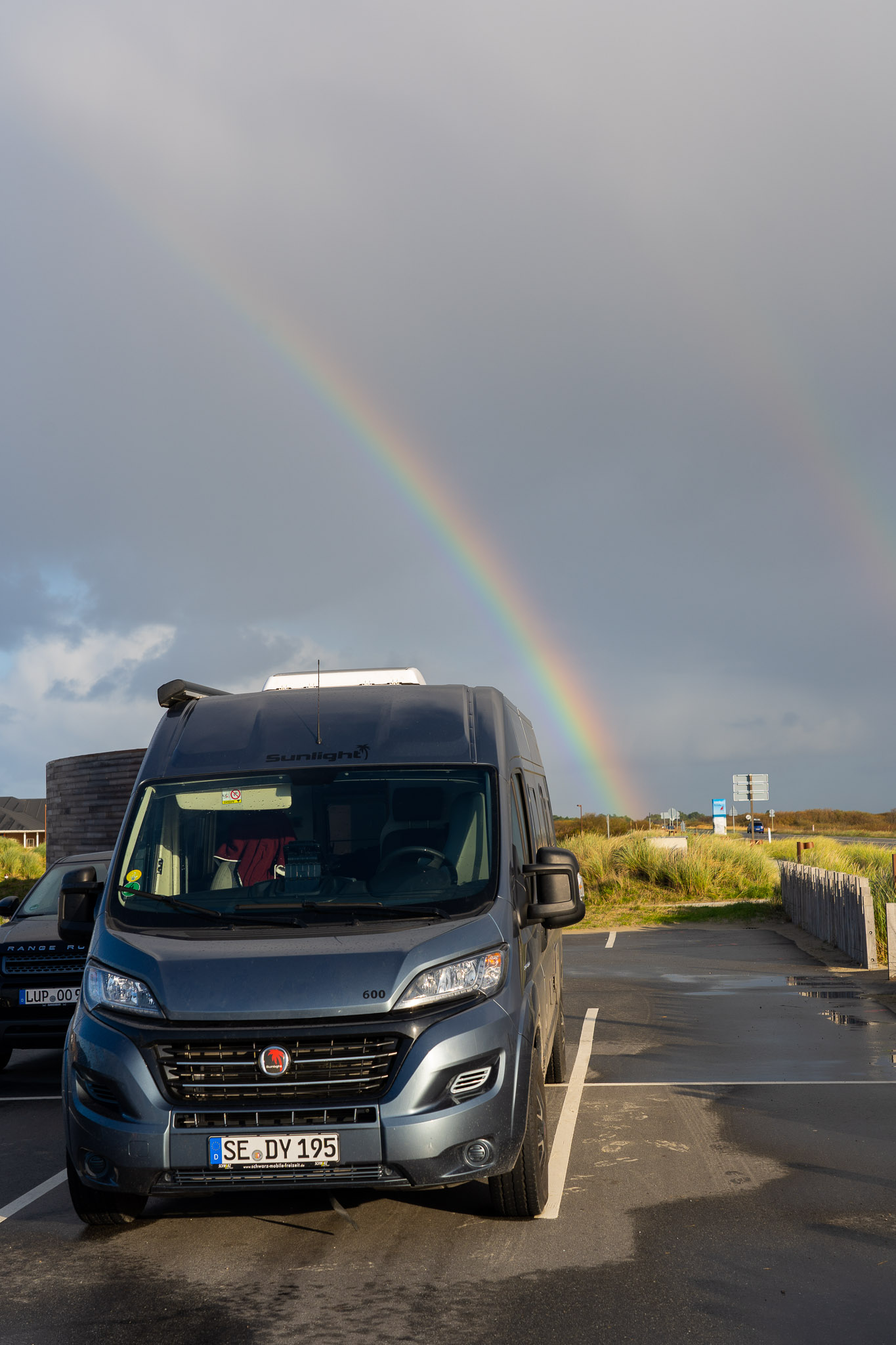 Auch hier gibt's Regenbögen...