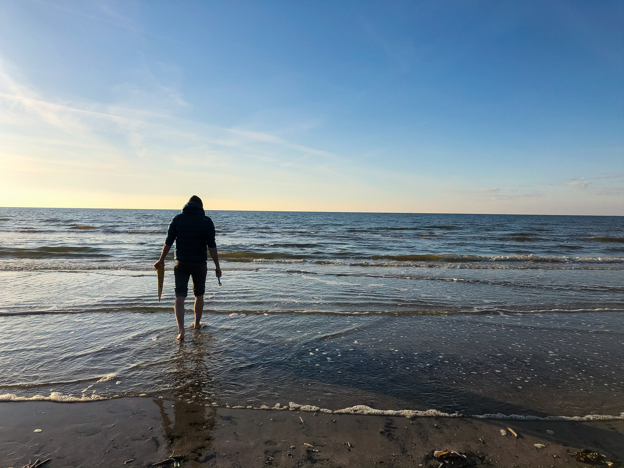 Keil-Wäsche im Meer Keil-Wäsche im Meer