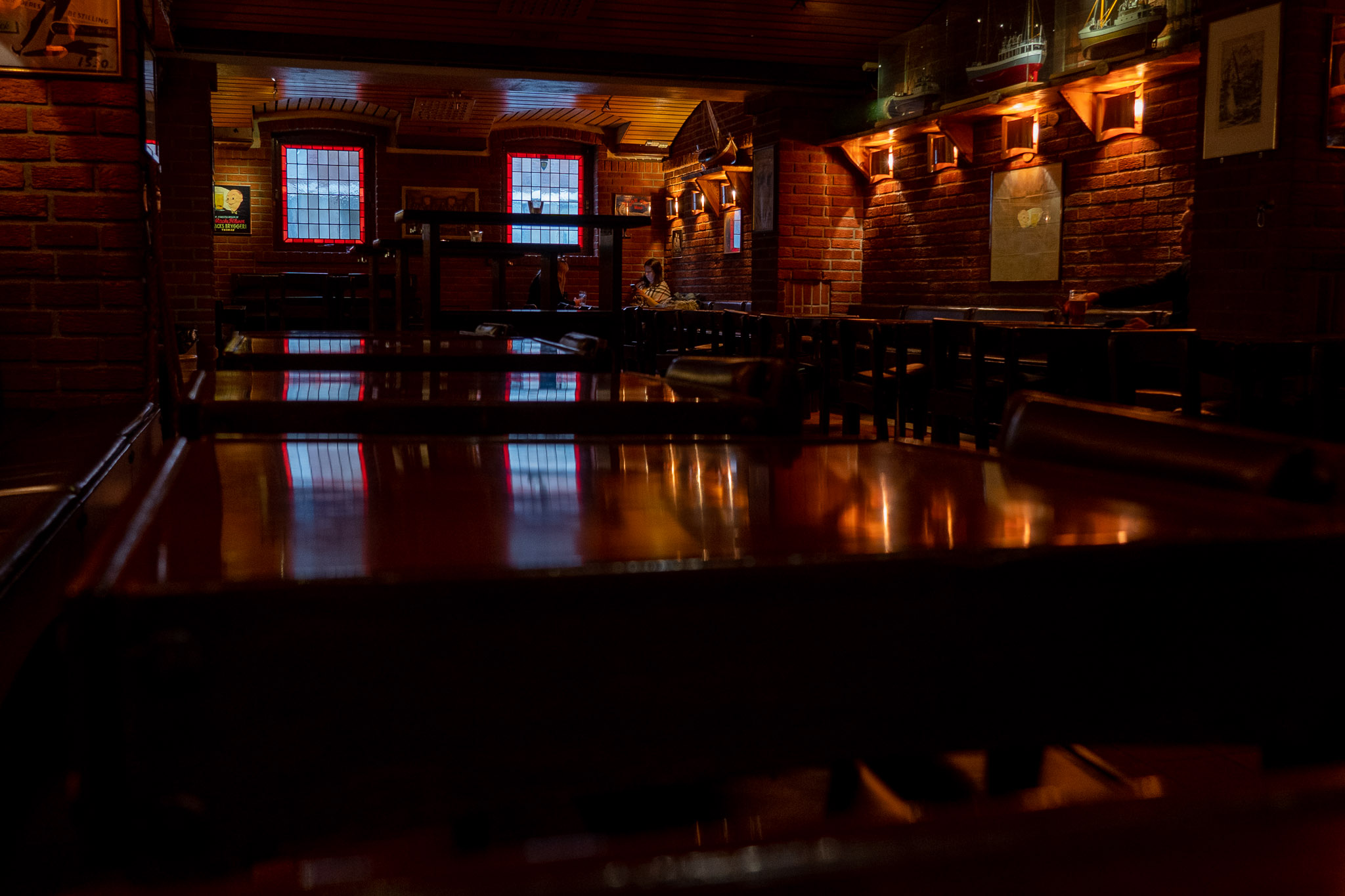 Im ältestens Pub von Tromsø