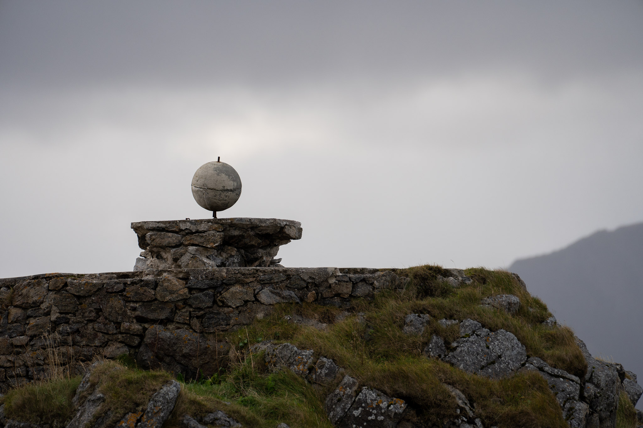Sonnenuhr mit rundem Zeiger